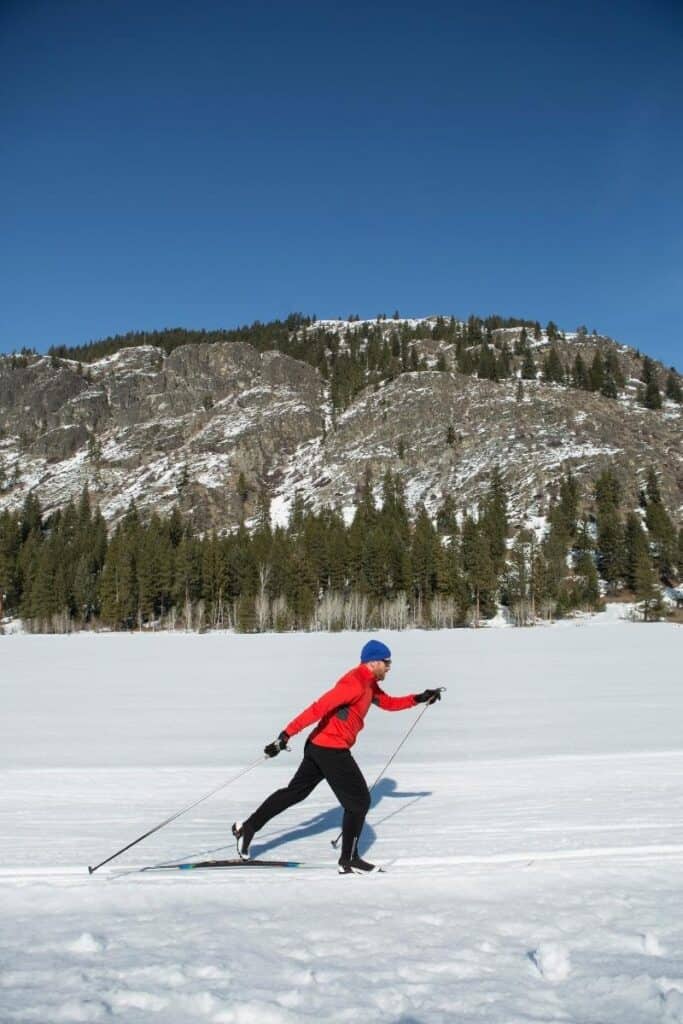 cross country skiing