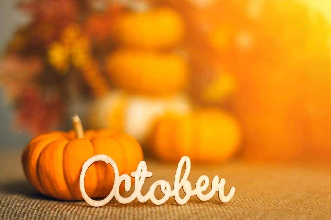 fun facts about october