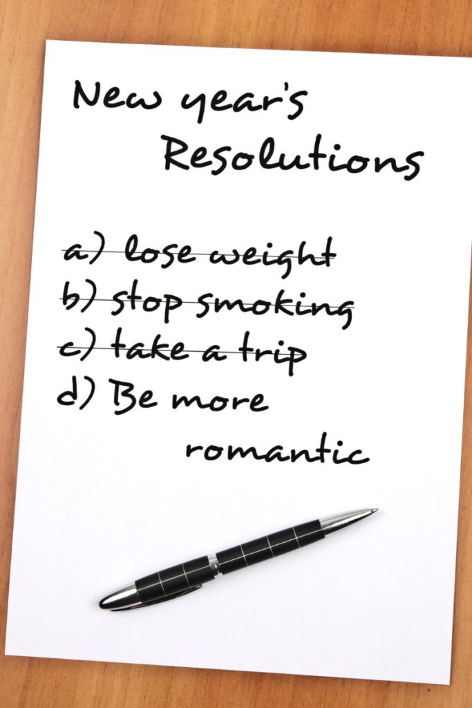 new year resolution