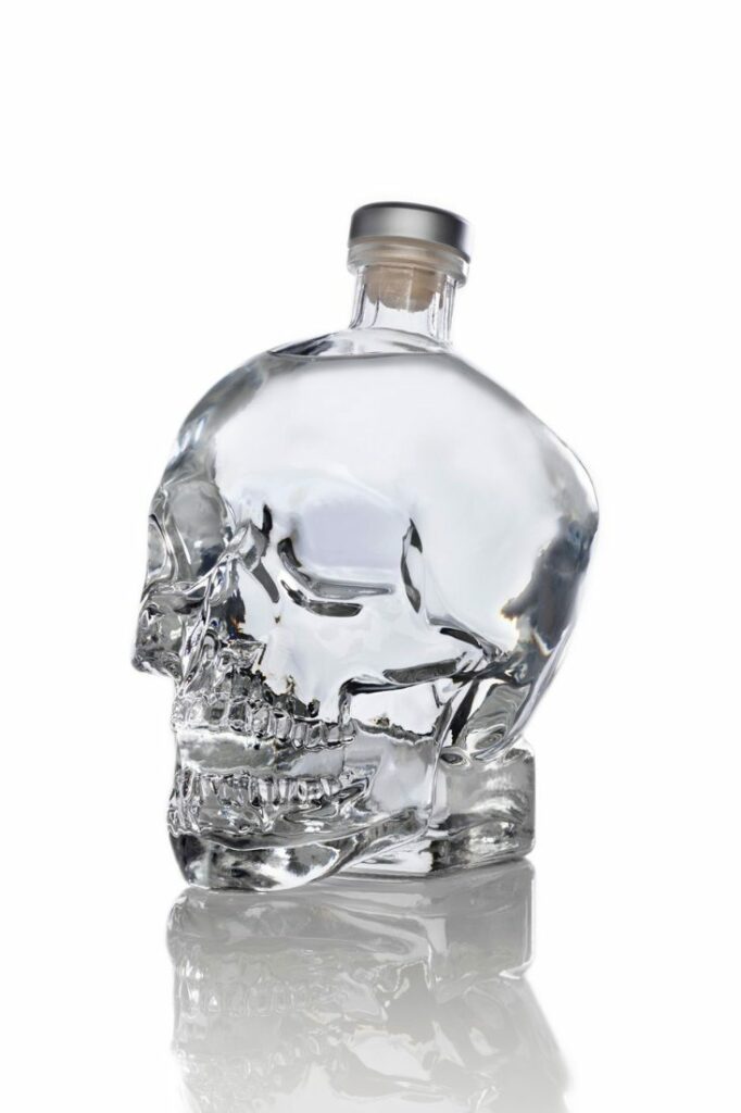 skull head vodka