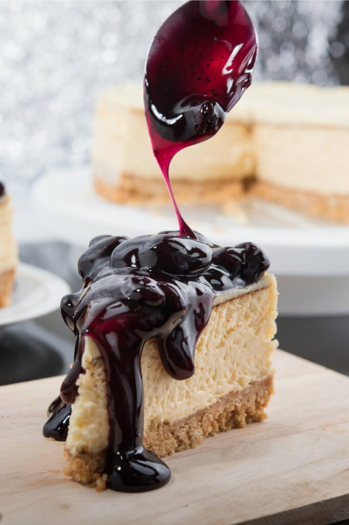 blueberry cheesecake