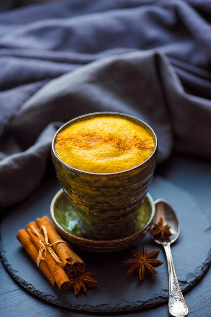 turmeric latte