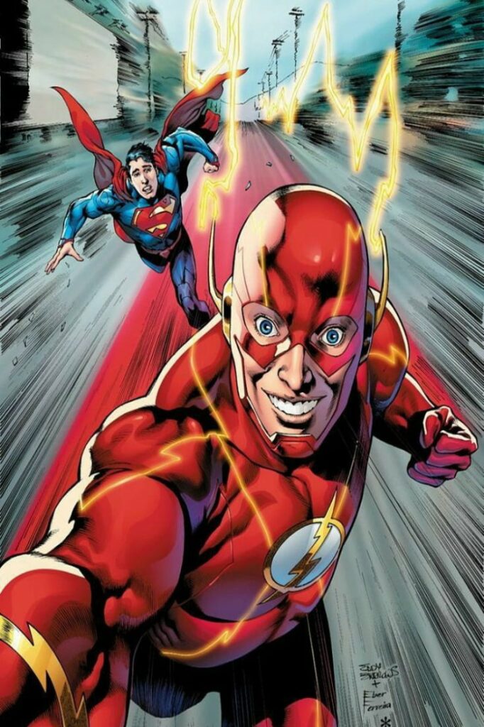 the flash vs superman