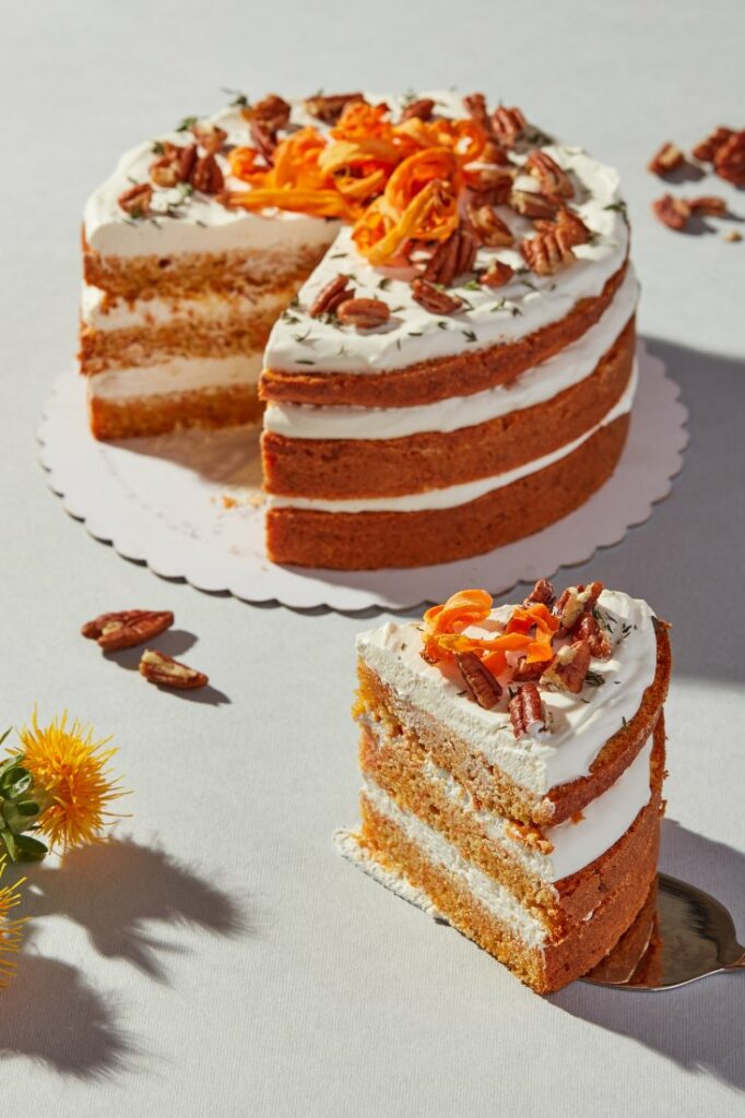what is in carrot cake